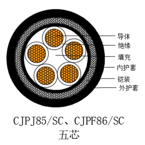 ͭо��������ϩ��Ե������±���õ�������-CJPJ85/SC-0.6/1kV��CJPF86/SC-0.6/1kV